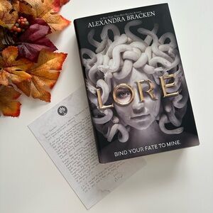 SIGNED Lore by Alexandra Bracken Owlcrate Exclusive First Edition - Brand New